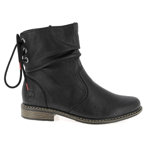 RIEKER Z49L1<br>Noir Cuir synthétique