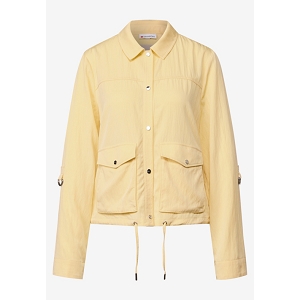  LIGHT STRUCTURED JKT W. TURN UP<br>Paille  