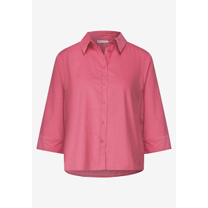 STREET ONE LTD QR CORDUROY SHIRTCOLLAR BLOUSE<br>Rose Velours