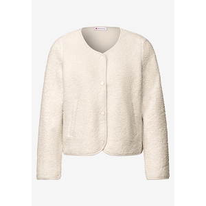  COOL TEDDY JACKET<br>Ecru  