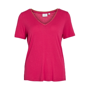 VILA VINOEL SS TOP  NOOS<br>Framboise