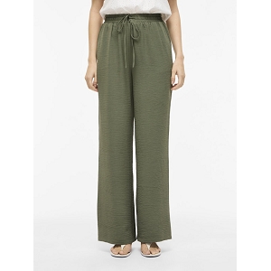 VILA VIJOSA HW WIDE PANTS  NOOS<br>Kaki