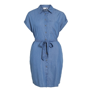 VILA VINORI SS SHIRT DRESS  NOOS<br>Jean