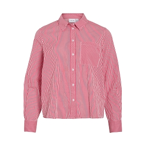 VILA VIBLAKE LS SHIRTC35<br>Beige rose