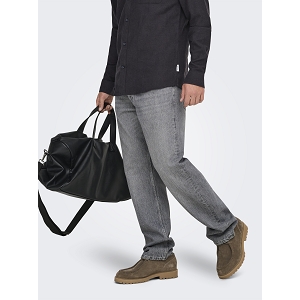 ONLY AND SONS ONSEDGE STRAIGHT MG 8202 TAI DNM NOOS<br>Gris Long 34
