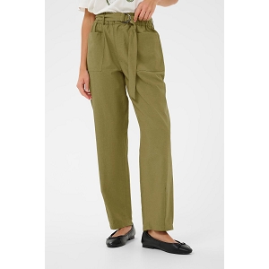 KAFFE DK COMPANY KALIVA PANTS<br>Kaki