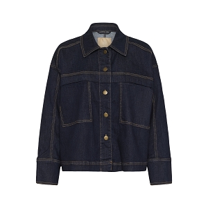 CULTURE CUMOYA BOBBIE JACKET<br>Jean brut