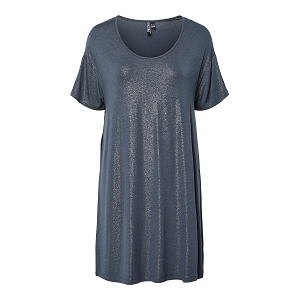 PIECES PCALICE SS GLITTER DRESS JRS NOOS BC<br>Marine