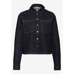  STYLE BLOUSE,RINSE BLUE<br>Jean brut  