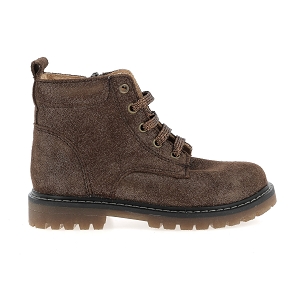 BOPY SHIVA<br>Marron foncé Croute de cuir