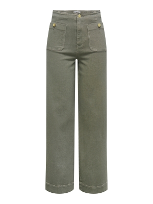 ONLY MADELINE HW WIDE POCKET DNM GUA000 CS<br>Kaki