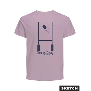 ONSFRED LIFE RLX SS TEE NOOS JORRUGBY TEE SS C.N FT0725:Rose//Inscription