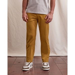 FAGUO BRIX REGULAR PANTS WOVEN<br>Camel