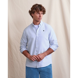 FAGUO IVOY SHIRT WOVEN<br>Blanc bleu
