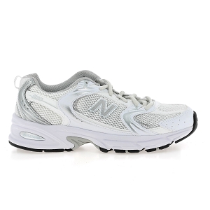 NEW BALANCE 530<br>Blanc argent Toile Mesh