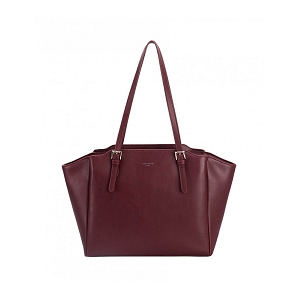 DAVID JONES CM6573<br>Violet Cuir synthétique