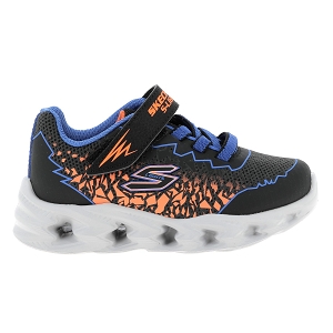 SKECHERS VORTEX 2.0  ZORENTO<br>Noir orange Toile Mesh
