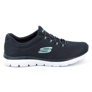 SKECHERS SUMMITS<br>Marine bleu Toile Nid d'abeille