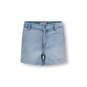  KOGCOMET WIDE RHINESTONE SHORTS DNM<br>Jean  Paillettes