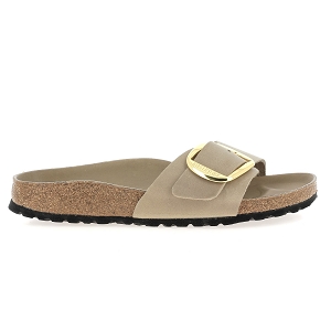 BIRKENSTOCK MADRID OILED LEATHER<br>Taupe Cuir gras