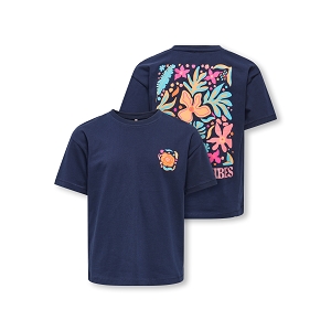 ONLY KIDS  NAME IT KOGHELENA LIFE SS LOOSE TEE FR JRS<br>Marine