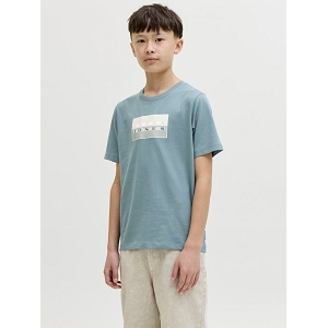 JACK AND JONES KIDS JCOFUSION DOTS PRINT TEE SS CN SN JNR<br>Pétrole