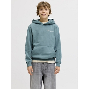  JCODUST SCRIPT SWEAT HOOD SA26 JNR<br>Pétrole  