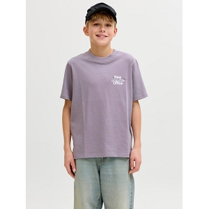 JACK AND JONES KIDS JCOMINERAL PHOTO BACK TEE SS CN JNR<br>Violet