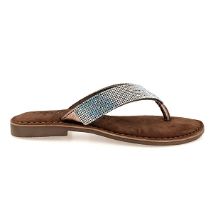 LAZAMANI 75 803<br>Multicolore Croute de cuir