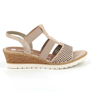 REMONTE R6265<br>Rose clair Cuir lisse