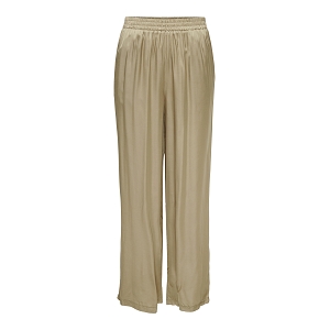 ONLY ULRIKKA PANTS CS WVN<br>Marron clair