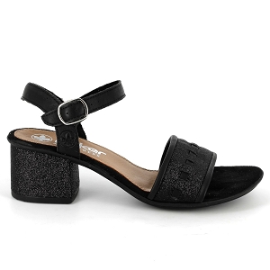 RIEKER 64653<br>Noir Cuir synthétique