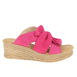RIEKER 68789<br>Fuchsia Cuir synthétique