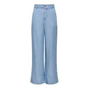 ONLY NIACHARIS LIFE STR PANTS WVN CS FR<br>Bleu ciel