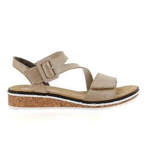 RIEKER V3660<br>Mordoré Cuir synthétique