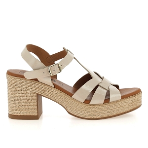 ELIUM 32563<br>Blanc cassé Cuir vernis