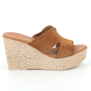 EVA FRUTOS 1901<br>Marron Croute de cuir