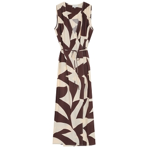 GRACE AND MILA VELLINE<br>Beige marron