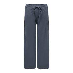 ONLY CARMAKOMA CARTIZANA COTTON LOOSE PANTS WVN NOOS<br>Marine Lin