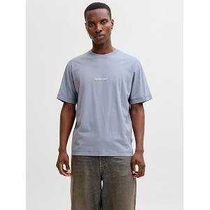 JACK AND JONES JORNORREBRO EMB TEE SS CREW NECK NOOS<br>Violet clair