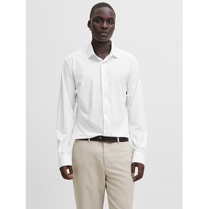 JACK AND JONES JPRBLAACTIVE STRETCH LS SHIRT SN<br>Blanc