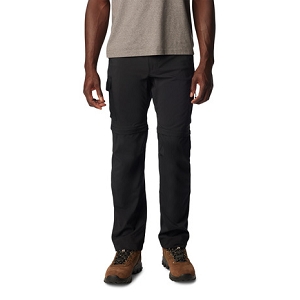 COLUMBIA SILVER RIDGE™ UTILITY CONVERTIBLE PANT<br>Noir L.32