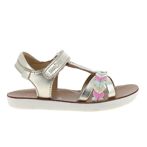 SHOOPOM GOA TRESSE LOVE<br>Or multi Cuir lisse