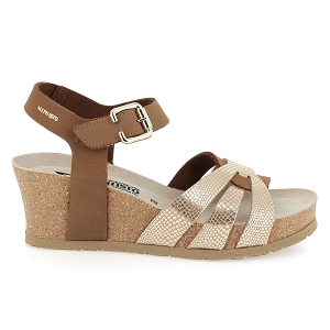 MEPHISTO LESLEY<br>Marron or Cuir lisse