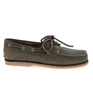 TIMBERLAND CLASSIC BOAT<br>Kaki Cuir gras