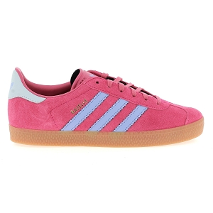 ADIDAS GAZELLE J<br>Fuchsia Croute de cuir