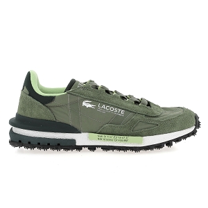 LACOSTE ELITE ACTIVE<br>Vert Toile Nylon