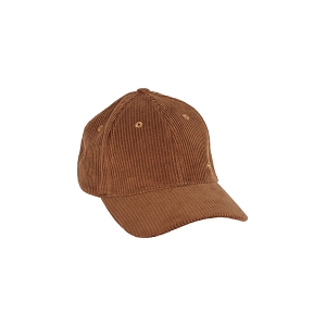  PCJENNY VELVET EMB. CAP D2D<br>Marron Velours Uni