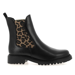 TAMARIS 25427<br>Noir multi Cuir lisse