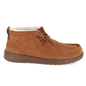  WALLY MID GRIP WARMTH<br>Marron Croute de cuir Uni